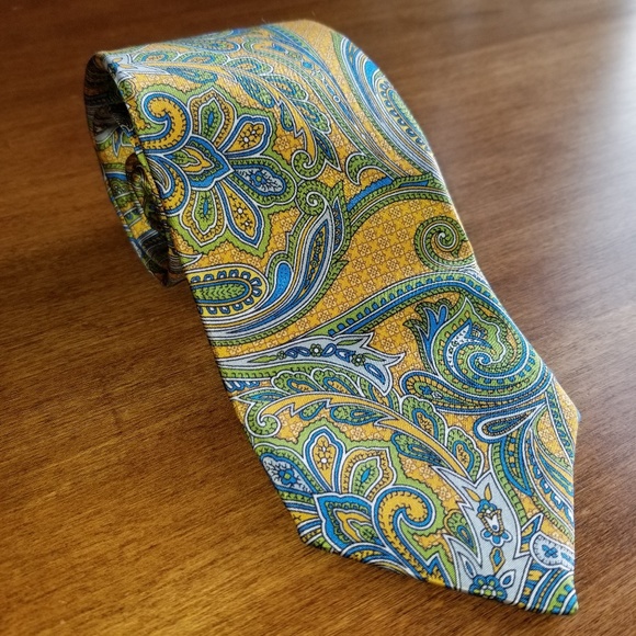 Robert Talbott Paisley Best of Class Extra Long Tie